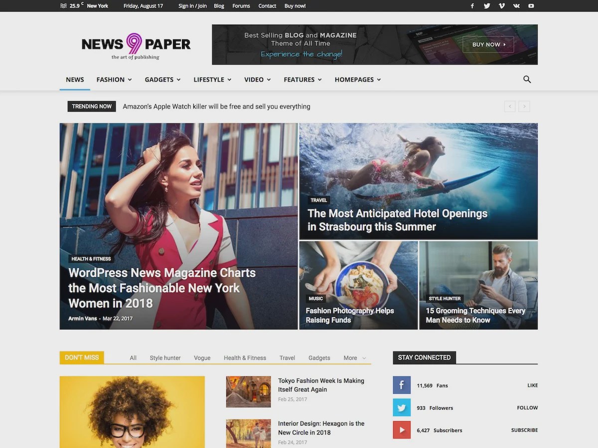 Dịch vụ sửa lỗi Website Wordpress chạy Themes Newspaper