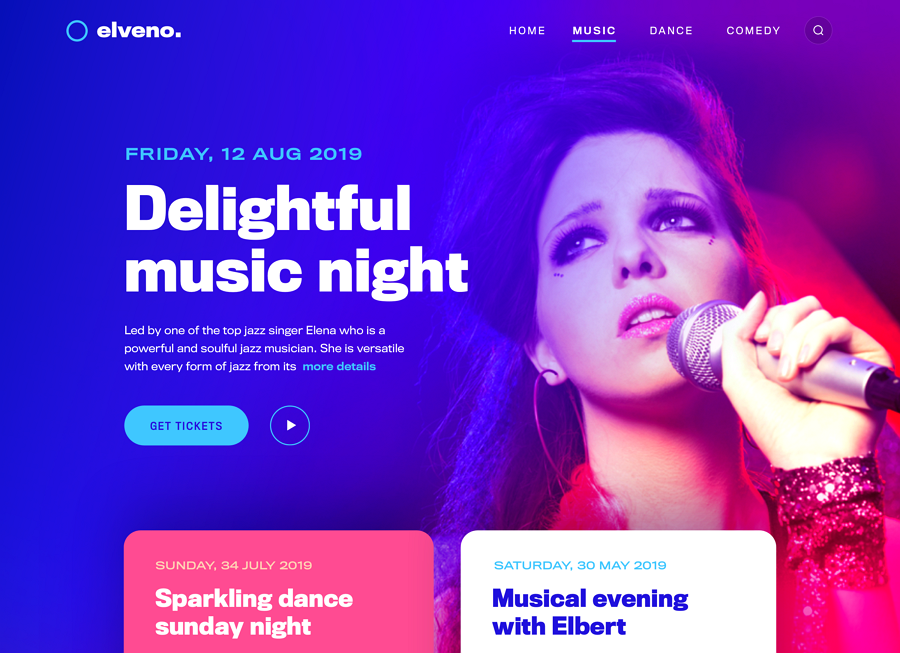 Thiết kế Landing page phục vụ sự kiện