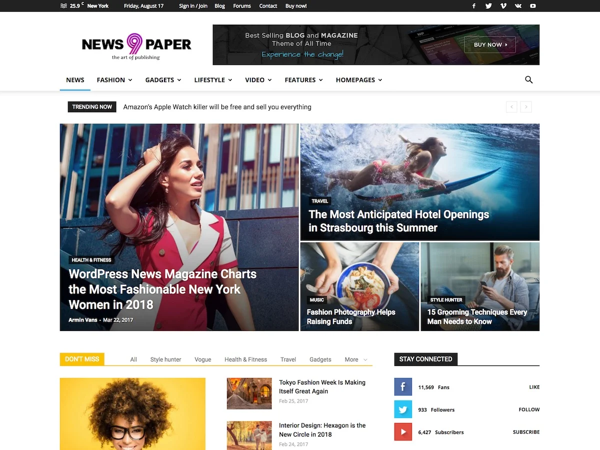 Dịch vụ sửa lỗi Website Wordpress chạy Themes Newspaper